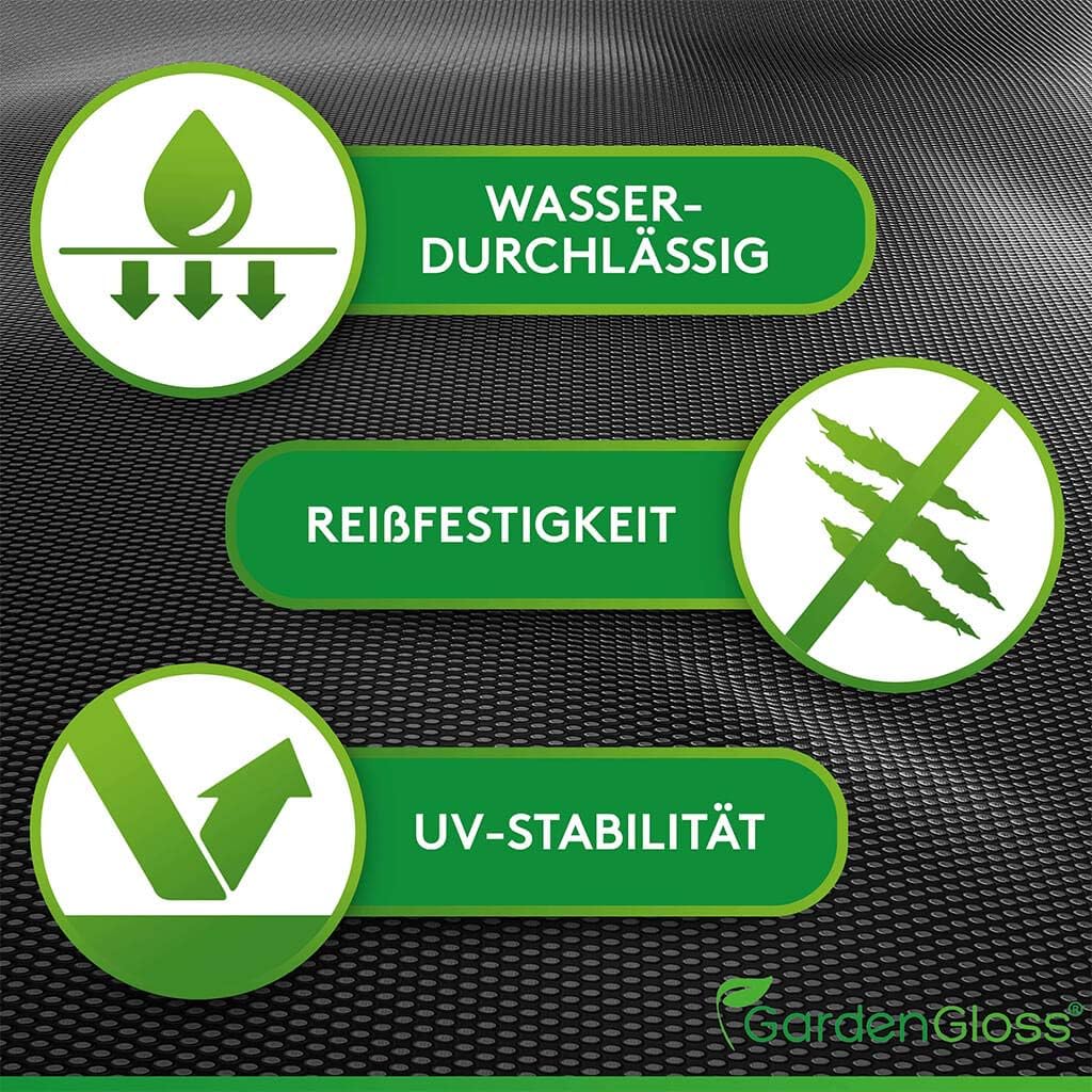 4m² Sandkastenvlies 150g/m² Extra Stark (2m x 2m)